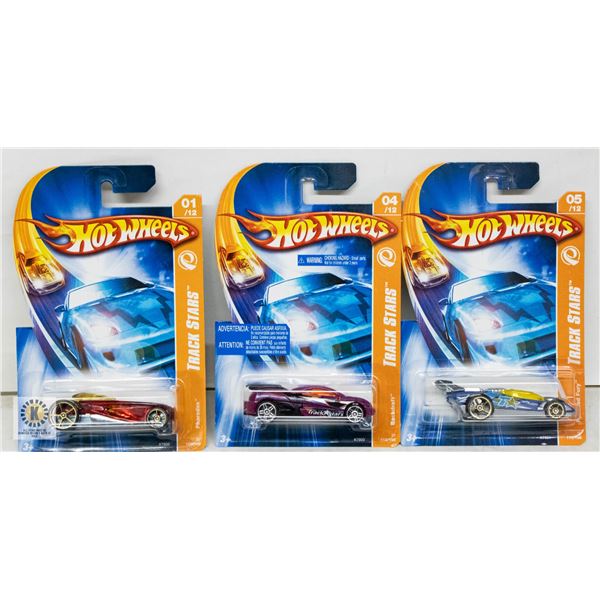ESTATE LOT OF 3 UNSEARCHED HOTWHEELS