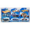 Image 1 : ESTATE LOT OF 3 UNSEARCHED HOTWHEELS