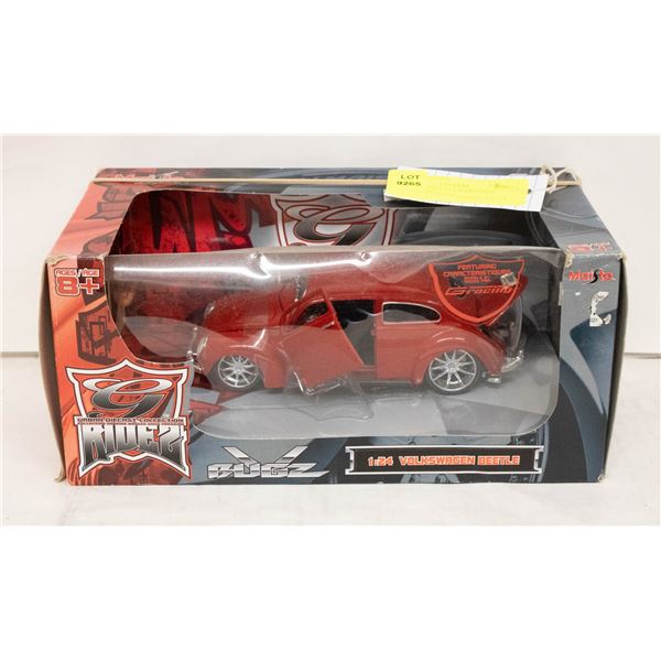 MAISTO RIDEZ VOLKSWAGEN BEETLE 1:24 SCALE