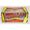 Image 1 : BURAGO 1961 JAGUAR "E" CABRIOLET 1:18 SCALE