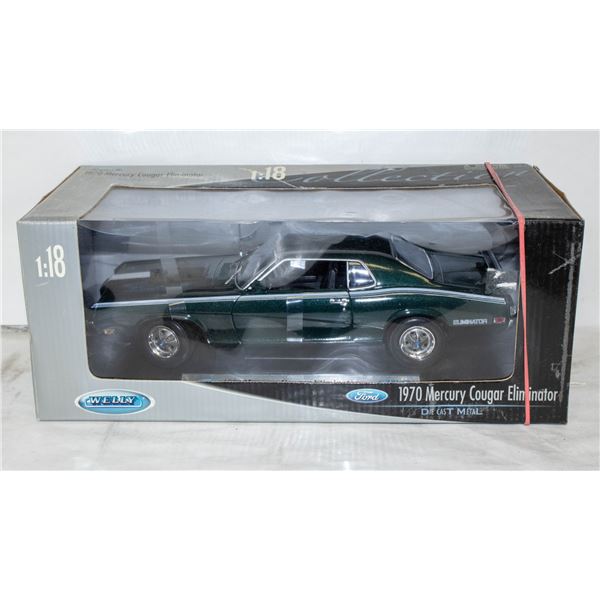 WELLY 1970 MERCURY COUGAR ELIMINATOR 1:18 SCALE