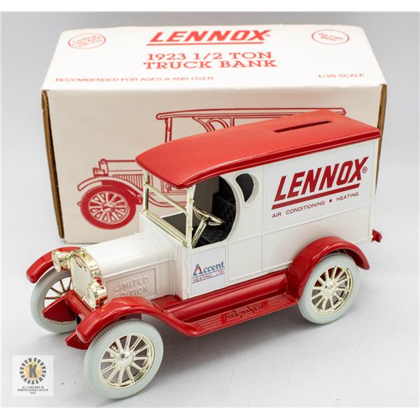 LENNOX 1:25 SCALE COLLECTIBLE CAR