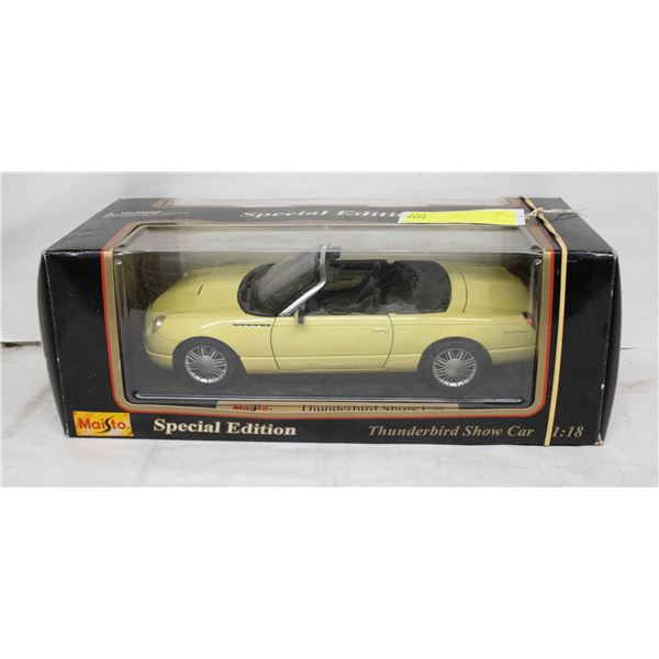 MAISTO THUNDERBIRD SHOW CAR 1:18 SCALE