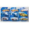 Image 1 : ESTATE LOT OF 3 UNSEARCHED HOTWHEELS