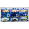 Image 1 : ESTATE LOT OF 3 UNSEARCHED HOTWHEELS