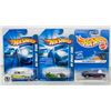 Image 1 : ESTATE LOT OF 3 UNSEARCHED HOTWHEELS