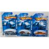 Image 1 : ESTATE LOT OF 3 UNSEARCHED HOTWHEELS