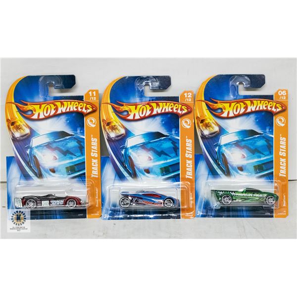 ESTATE LOT OF 3 UNSEARCHED HOTWHEELS