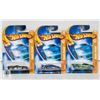 Image 1 : ESTATE LOT OF 3 UNSEARCHED HOTWHEELS