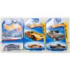Image 1 : ESTATE LOT OF 3 UNSEARCHED HOTWHEELS