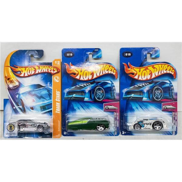 ESTATE LOT OF 3 UNSEARCHED HOTWHEELS