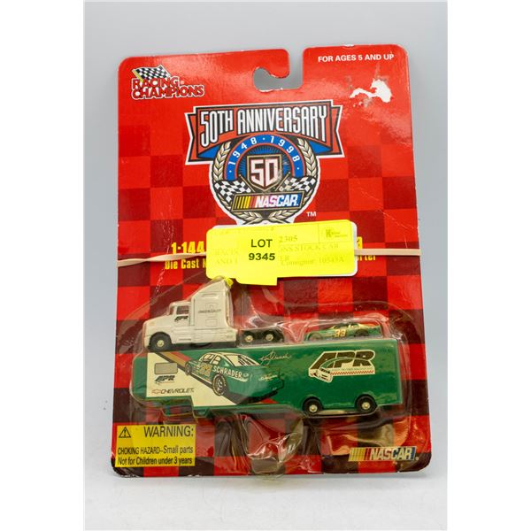 RACING CHAMPIONS STOCK CAR AND TRANSPORTER