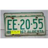 Image 1 : MATCHING ALBERTA PLATES - 1967