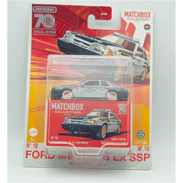 MATCHBOX COLLECTORS 70TH ANNIVERSAY POLICE FORD