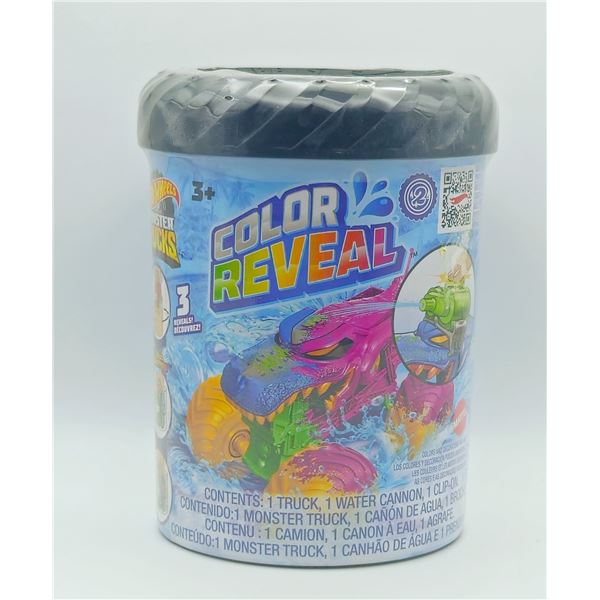 UNOPENED HOT WHEELS COLOR REVEAL MONSTER