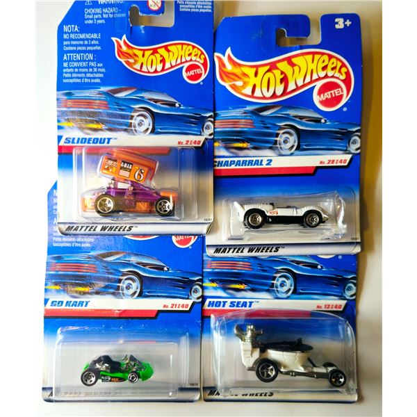 4 HOT WHEELS 90'S RELEASE CHAPARRAL 2, SLIDEOUT