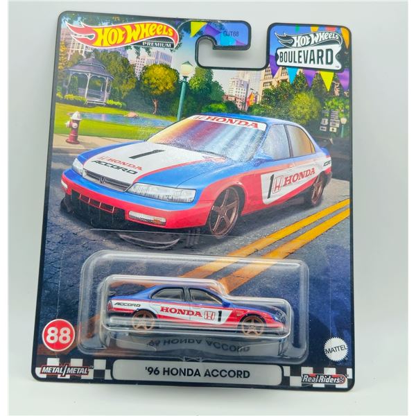 HOT WHEELS PREMIUM BOULEVARD 96 HONDA ACCORD