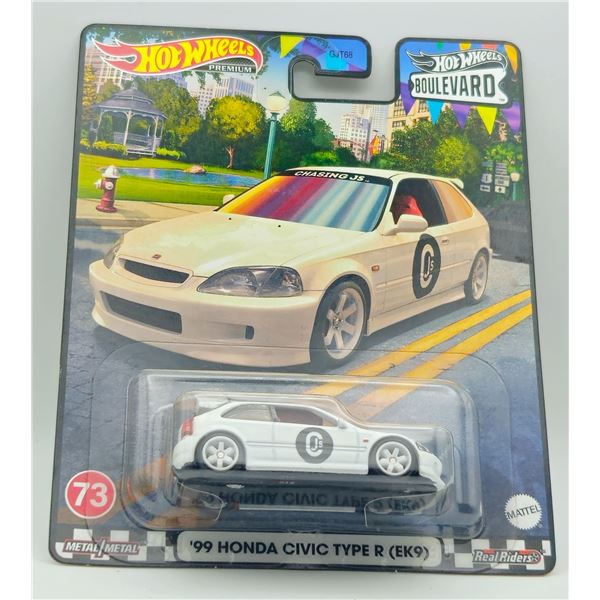 HOT WHEELS PREMIUM BOULEVARD 99 HONDA CIVIC TYPE R