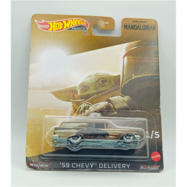 HOT WHEELS PREMIUM MANDALORIAN 59 CHEVY DELIVERY