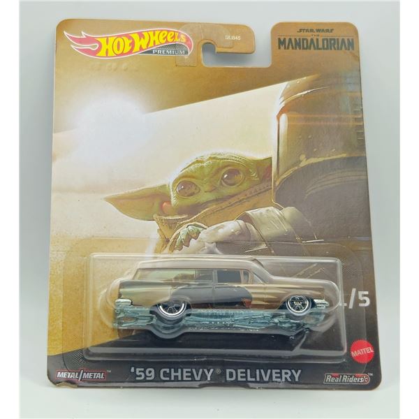 HOT WHEELS PREMIUM MANDALORIAN 59 CHEVY DELIVERY