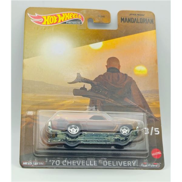 HOT WHEELS PREMIUM MANDALORIAN 70 CHEVELLE