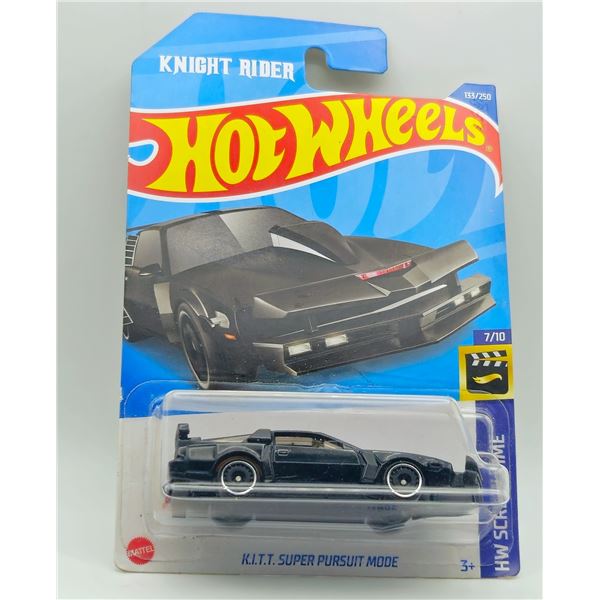 HOT WHEELS K.I.T.T. SUPER PURSUIT MODE KNIGHTRIDER