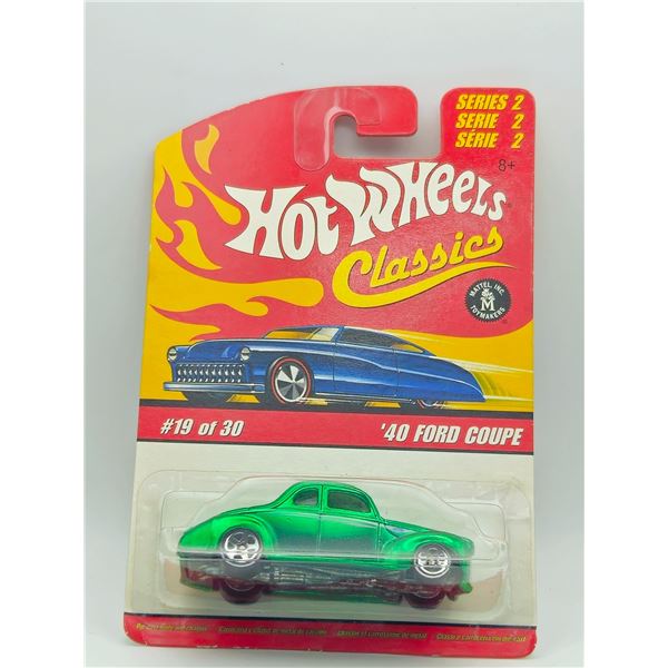 HOT WHEELS CLASSICS 40 FORD COUPLE GREEN