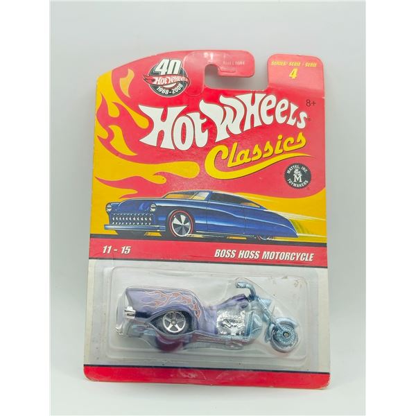 HOT WHEELS CLASSICS BOSS HOSS MOTORCYCLE