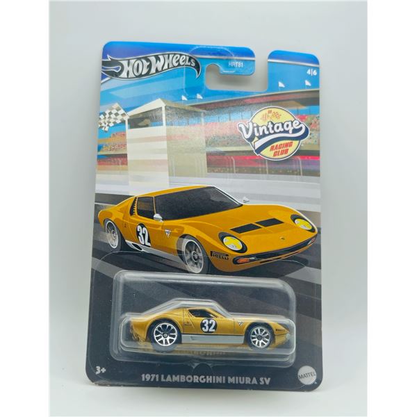 HOT WHEELS VINTAGE RACING CLUB 71 LAMBORGHINI