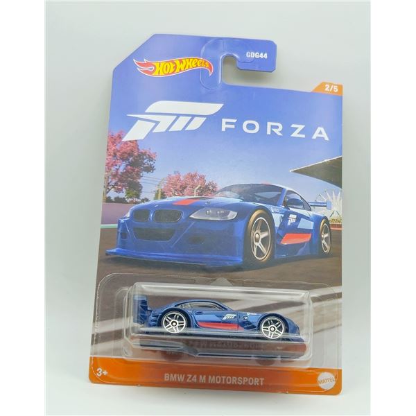 HOT WHEELS FORZA BMW Z4 M MOTORSPORT BLUE HLK25
