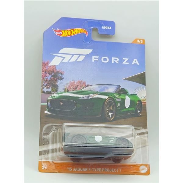 HOT WHEELS FORZA 15 JAGUAR F-TYPE PROJECT 7 DARK