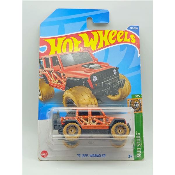 HOT WHEELS TREASURE HUNT 17 JEEP WRANGLER MUD