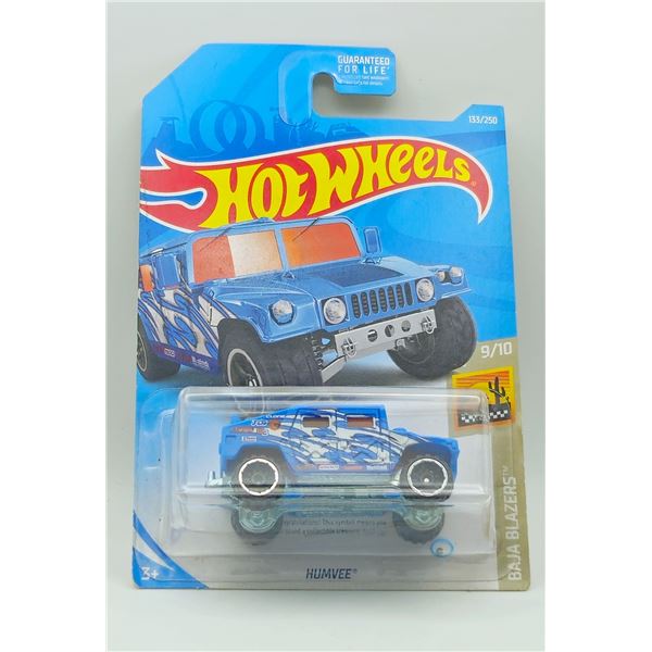 HOT WHEELS TREASURE HUNT HUMVEE  BLUE BAJA BLAZERS