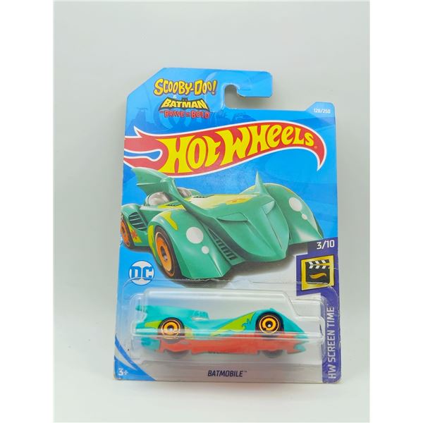HOT WHEELS SCOOBY-DOO/BATMAN BATMOBILE TEAL