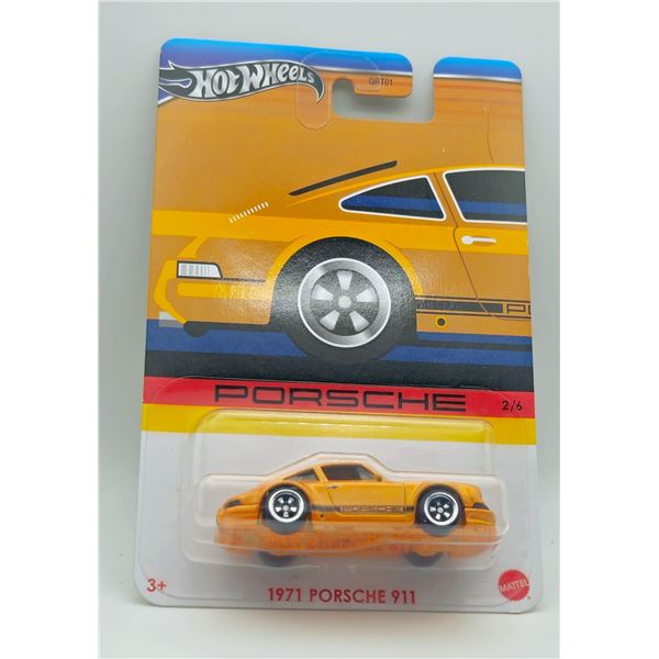 HOT WHEELS PORSCHE 1971 911 ORANGE HRW57