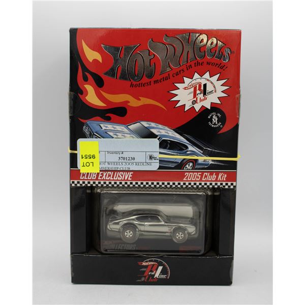 #1 HOT WHEELS 2OO5 REDLINE MEMBERSHIP CLUB
