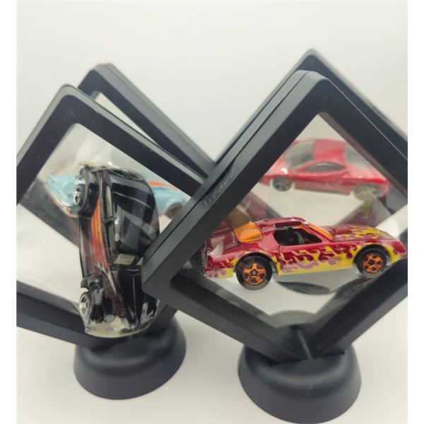 4 DISPLAY HOT WHEELS HOT BIRD PONTIAC FIREDBIRD/