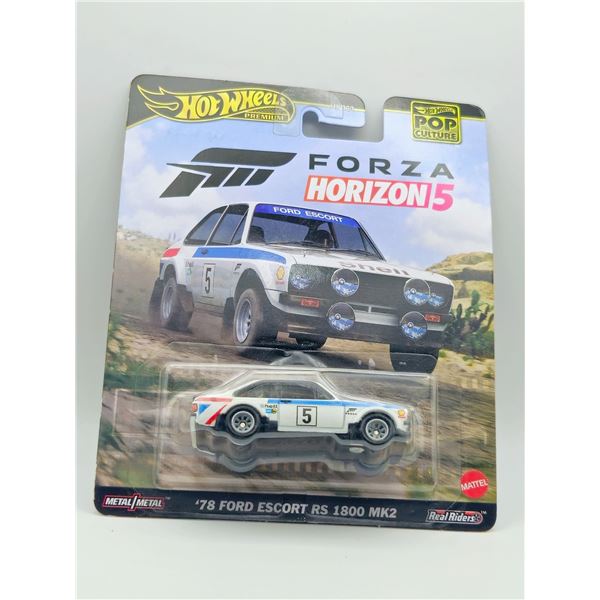 HOT WHEELS PREMIUM FORZA 78 FORD ESCORT 1800 MK2