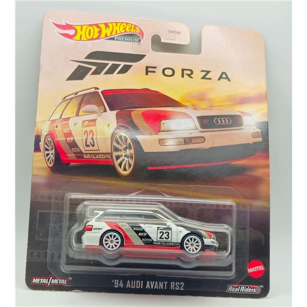 HOT WHEELS PREMIUM FORZA 94 AUDI AVANT RS2 WHITE