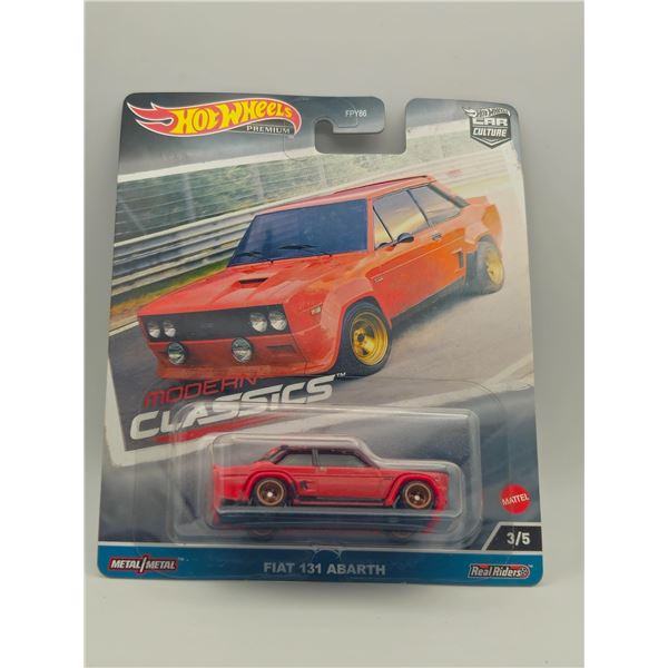 HOT WHEELS PREMIUM MODERN CLASSIC FIAT 131 ABARTH