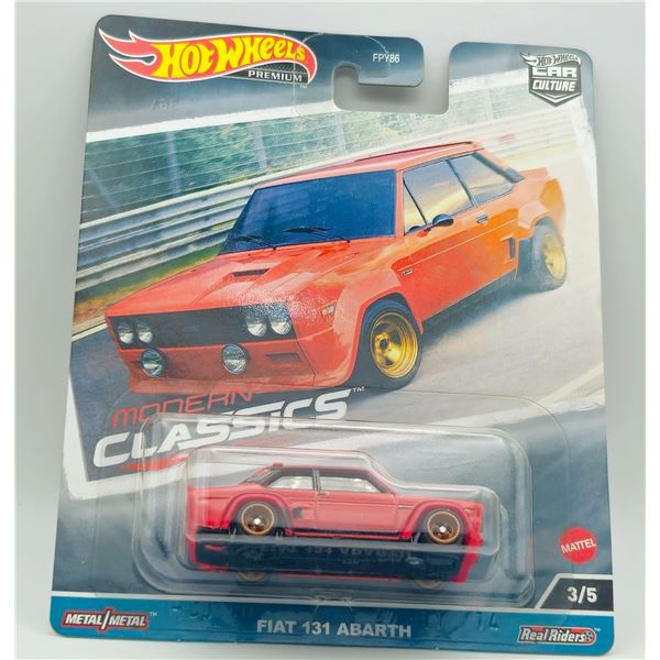 HOT WHEELS PREMIUM MODERN CLASSIC FIAT 131 ABARTH