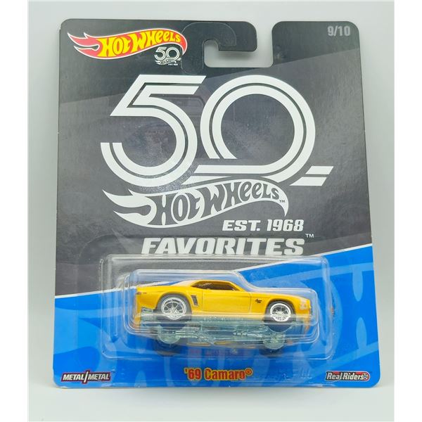 HOT WHEELS 69 CAMARO 50TH ANNIVERSAY FAVORITES