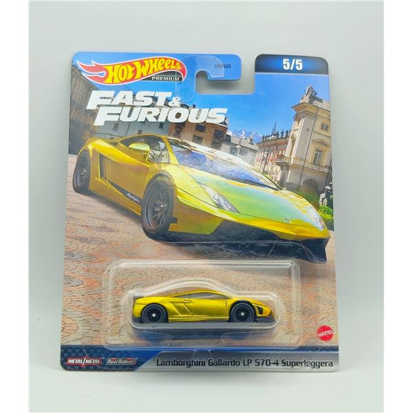 HOT WHEELS PREMIUM FAST & FURIOUS LAMBORGHINI