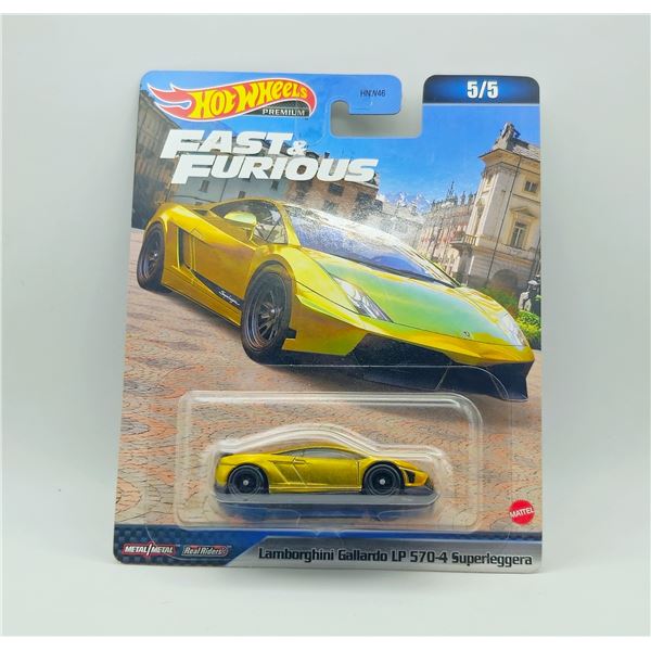 HOT WHEELS PREMIUM FAST & FURIOUS LAMBORGHINI