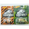 Image 1 : 2 HOT WHEELS JURRASIC WORLD COMBAT MEDIC & BREAD