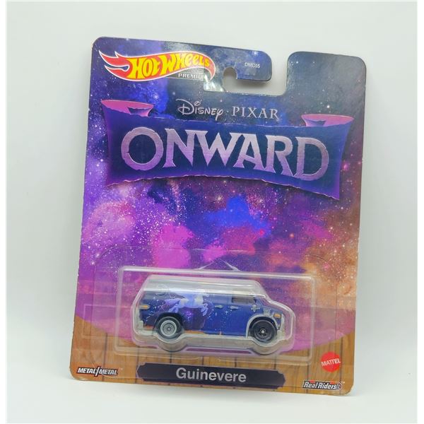HOT WHEELS DISNEY GUINEVERE ONWARD REAL RIDERS
