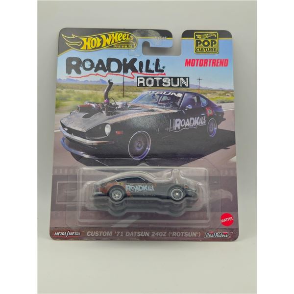 HOT WHEELS PREMIUM ROADKILL CUSTOM 71 DATSUN 240Z
