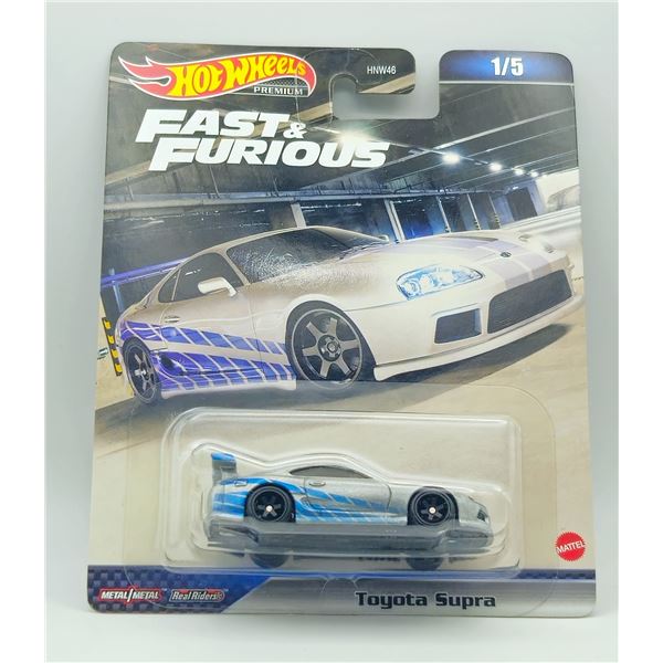 HOT WHEELS PREMIUM FAST & FURIOUS TOYOTA SUPRA