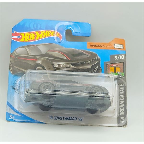 HOT WHEELS SHORT CARD 18 COPO CAMARO SS MUSCLE