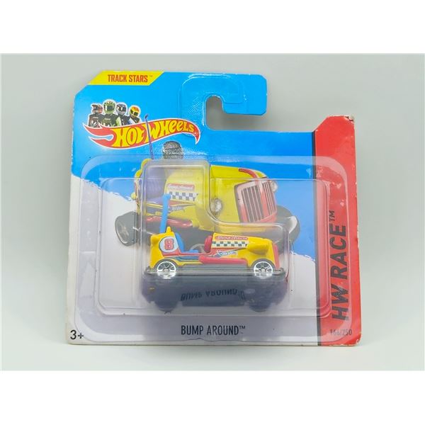 HOT WHEELS SHORT CARD BUMP AROUND HW RACE